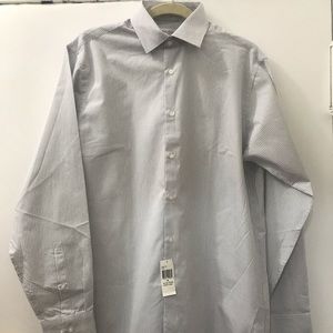 Men’s Calvin Klein &Co Dress Shirt, Medium 15-15.5